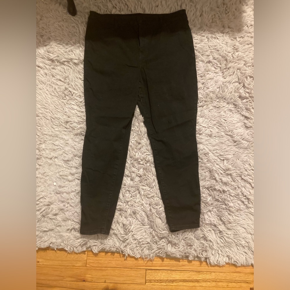 American eagle black skinny jeans size 20